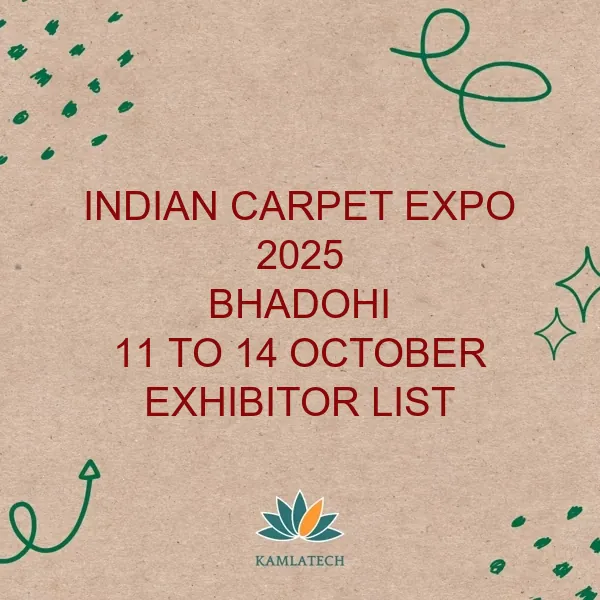 Indian Carpet Expo Bhadohi 2025 Exhibitor List (154 Exhibitors)